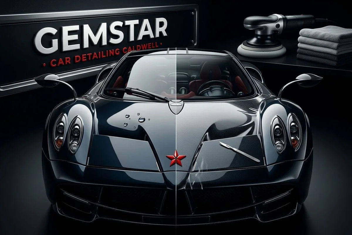 Ceramic coating vs PPF protection comparison illustration