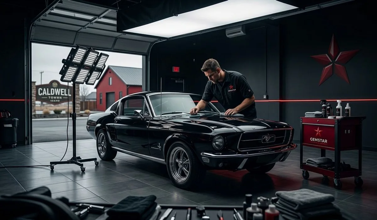 Paint Correction in progress at our Caldwell shop