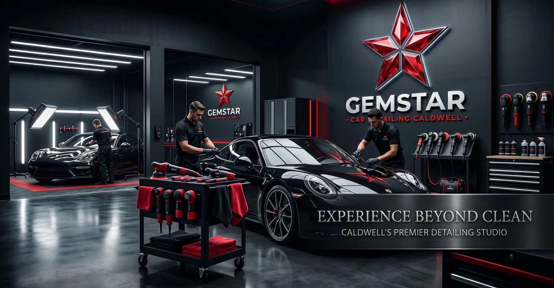 Gemstar Car Detail studio interior, Caldwell, Idaho